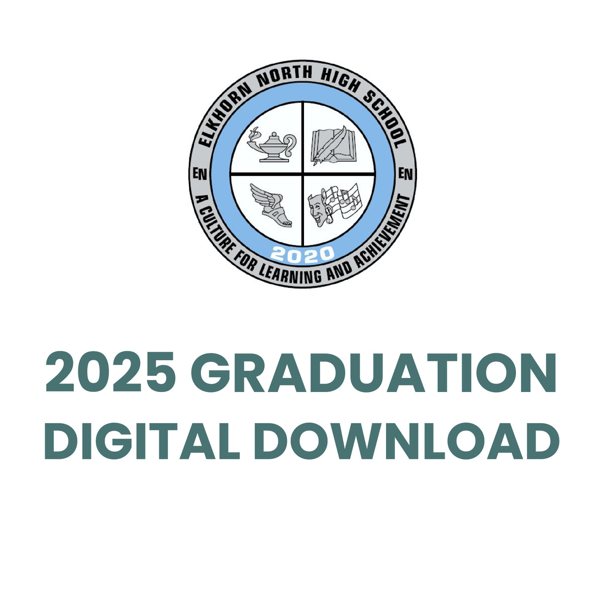 Elkhorn North High School: 2025 Graduation Digital Download – JCB Creative
