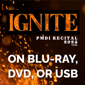 PMDI | 2025 Recital on BLU-RAY, DVD, or USB
