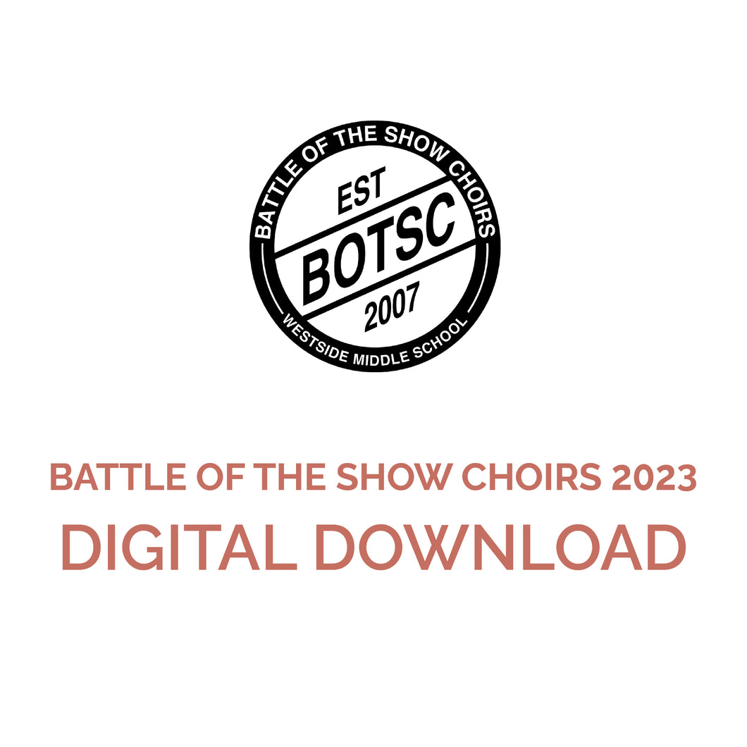 Westside Battle of the Show Choirs 2023 | Select Your Group! Digital Download