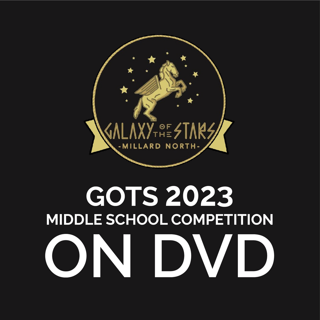 GOTS 2023 - Middle School Competition | Complete Event on DVD
