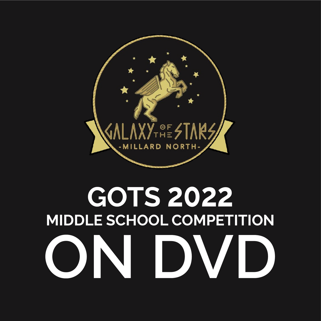GOTS 2022 - Middle School Competition | Complete Event on DVD